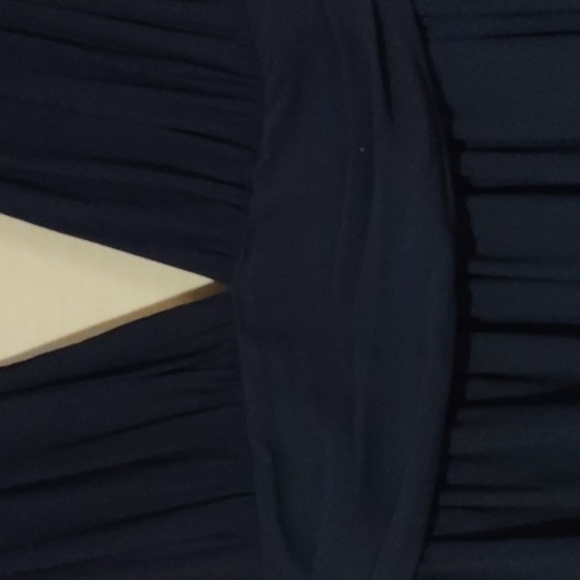 Lulu's Heavenly Hues Navy Formal Gown - Picture 6 of 13